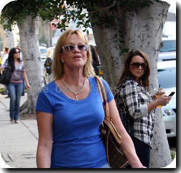 Melanie Griffith
 seen shopping in Beverly Hills..