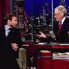 Bradley Cooper
looks at the eraser that was in his mug of water while promoting the DVD release of his comedy 'The Hangover' on CBS' 'Late Show With David Letterman'
USA