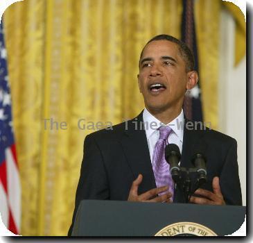 U.S. President Barack Obama makes remarks on jobs in the East Room January 8, 2010 at the White House in Washington, DC. President Obama has announced new funding to create clean technology manufacturing jobs..