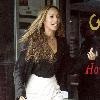 Leona Lewis leaving a restaurant in Hollywood.Los Angeles, California.