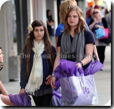 Melanie Griffith and her daughter Stella Griffithseen shopping in Beverly Hills.Los Angeles.