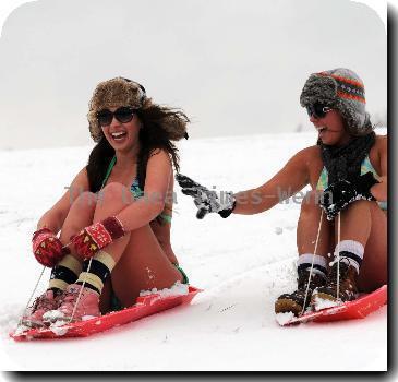 Bikini Sledging