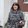 Natalie Cassidy buys two bottles of a soft drink from her local shop before returning homeLondon.