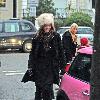 Trinny Woodall 
wrapped up an a warm coat and a Russian style fur hat
makes her way home after taking her children to school
London, England - 11.01.10
Credit Mandatory:IANS- WENN