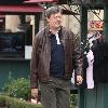 Stephen Fry
 out shopping in Hollywood..