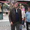 Stephen Fry
 out shopping in Hollywood..