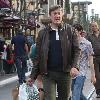 Stephen Fry
 out shopping in Hollywood..