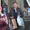 Stephen Fry
 out shopping in Hollywood..