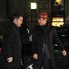 Robert Downey Jr. arriving at Lutter & Wegner am Gendarmenmarkt restaurant. Berlin.