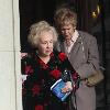 Actress Doris Roberts leaving a restaurant in Beverly HillsLos Angeles.