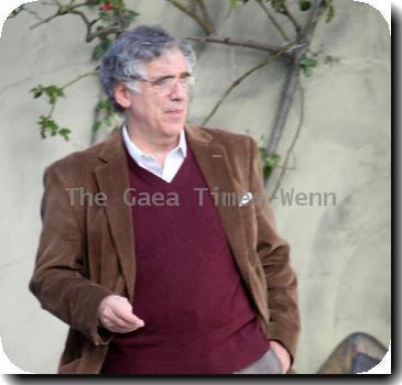 Elliott Gould out and about in Beverly Hills Los Angeles.