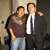 Guillermo Diaz (Jimmy Kimmel live) backstage with his cousin who also works on the showHollywood.