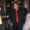 American actor Anthony Anderson leaving NBC studiosNew York City.