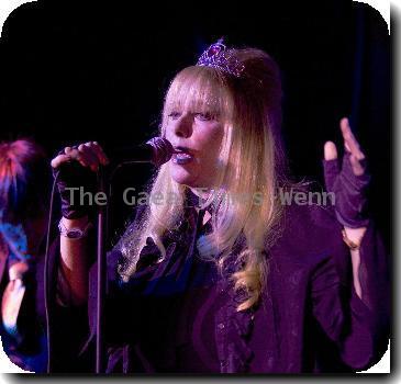 Bebe Buell performing in concert in the Hiro Ballroom at the Maritime HotelNew York City.