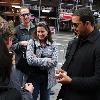 David Blaine
performs card tricks in Times Square for tourists and passers by in order to raise money for the Red Cross Haiti Earthquake Relief Fund..