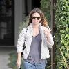 Rachel Bilson 
leaving Andy LeCompte salon in Beverly Hills..