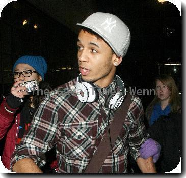 JLS singer Aston Merrygold