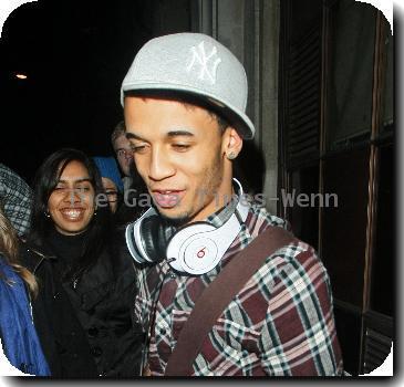 JLS singer Aston Merrygold