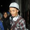 JLS singer Aston Merrygold was mobbed by dozens of female fans as he left the BBC Radio One studios after co-presenting wBBC Switch with Nick Grimshaw.