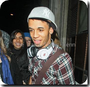 JLS singer Aston Merrygold