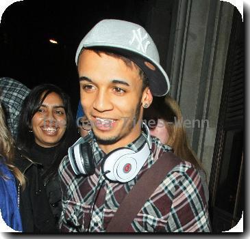 JLS singer Aston Merrygold