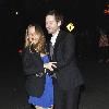 Tobey Maguire and his wife Jennifer Meyer 
attend a private party at Chateau Marmont.