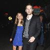 Tobey Maguire and his wife Jennifer Meyer 
attend a private party at Chateau Marmont.