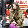 Mischa Barton
 on the set of 'Law & Order: Special Victims Unit'.