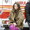 Mischa Barton
 on the set of 'Law & Order: Special Victims Unit'.