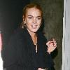 Actress Lindsay Lohan 
shopping at the Alice + Olivia Store.