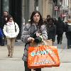 Charlotte Gainsbourg 
out shopping in Soho.