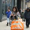 Charlotte Gainsbourg 
out shopping in Soho.