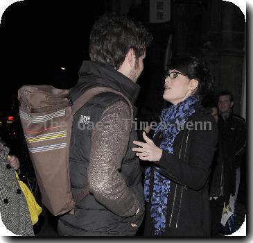 Gemma Arterton leaving the Garrick Theatre, after her performance in the West End production of 'The Little Dog Laughed'London.