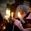 A candlelight vigil by the Greater Washington Haiti Relief Committee (GWHRC) at the Relief Command Center in the Haitian Embassy, pray for the survivors of the Haiti
earthquake.