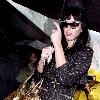 Katy Perry
holds her umbrella while leaving Cravings restaurant in Los Feliz after having lunch with a friend.