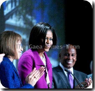 US First Lady Michelle Obama