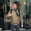 Noel Gallagher leaving the Radisson Edwardian hotel.