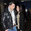 Susie Amy and her new boyfriend, Irish International Rugby player Rob Kearney, arriving at the opening night of musical by Queen and Ben Elton, 'We Will Rock You' at the O2.