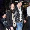 Susie Amy and her new boyfriend, Irish International Rugby player Rob Kearney, arriving at the opening night of musical by Queen and Ben Elton, 'We Will Rock You' at the O2.