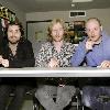 Biffy Clyro -  Simon Neil, James Johnston, Ben Johnston
promote and sign copies of their latest CD album 'Only Revolutions' at HMV.