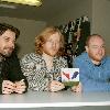 Biffy Clyro -  Simon Neil, James Johnston, Ben Johnston
promote and sign copies of their latest CD album 'Only Revolutions' at HMV.