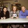 Biffy Clyro -  Simon Neil, James Johnston, Ben Johnston
promote and sign copies of their latest CD album 'Only Revolutions' at HMV.