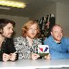 Biffy Clyro -  Simon Neil, James Johnston, Ben Johnston
promote and sign copies of their latest CD album 'Only Revolutions' at HMV.