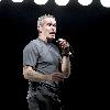 Henry Rollins performing live
at Liverpool Academy on his spoken word tour.