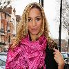 Leona Lewis
 arriving at the BBC Studios in Maida Vale to appear on the Live Lounge.