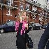 Leona Lewis
 arriving at the BBC Studios in Maida Vale to appear on the Live Lounge.