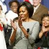 First Lady Michelle Obama 
visits the Department of Commerce to thank its employees for their service to government as part of her 'Thank You For Your Service To Your Country' tour.