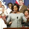 First Lady Michelle Obama 
visits the Department of Commerce to thank its employees for their service to government as part of her 'Thank You For Your Service To Your Country' tour.