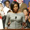 First Lady Michelle Obama 
visits the Department of Commerce to thank its employees for their service to government as part of her 'Thank You For Your Service To Your Country' tour.