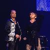 Ray Slijngaard and Anita Doth of 2 Unlimited 
Comeback performance at Vrienden van Amstel Live.